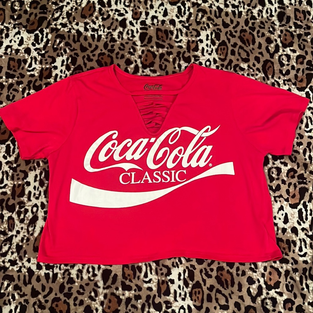 Coca Cola Crop Top
